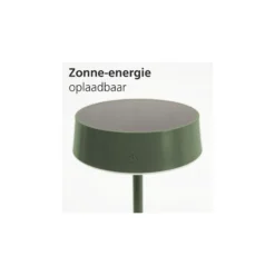 Eglo Bordslampa Simeri Solar Stål Grön 3W 250lm - 830-860 Justerbar Vit | IP44 - Touchdimmerbar - USB-C