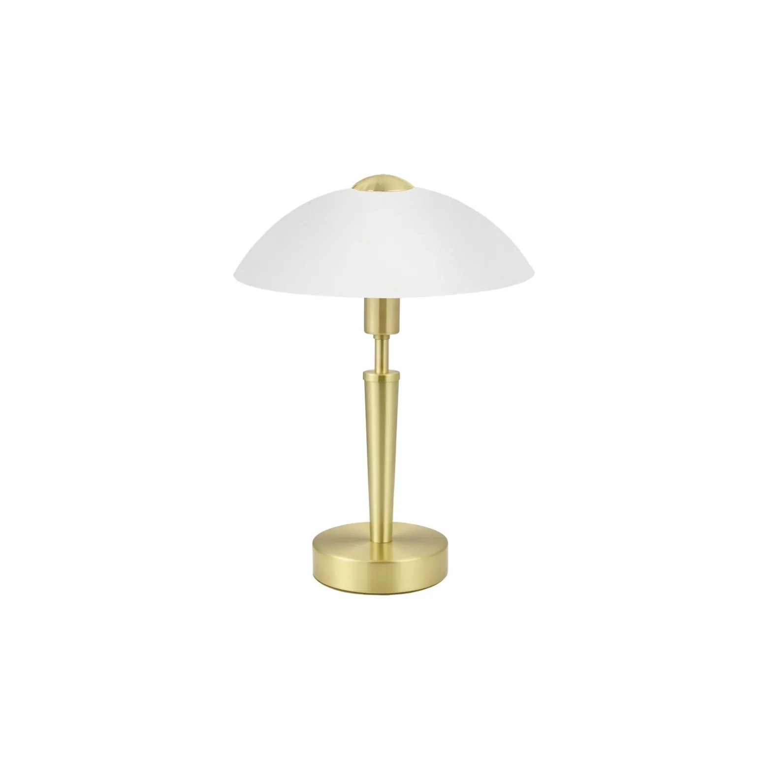 Eglo Bordslampa Solo 1 Stål Guld Vit | IP20 - Passande för 1x E14