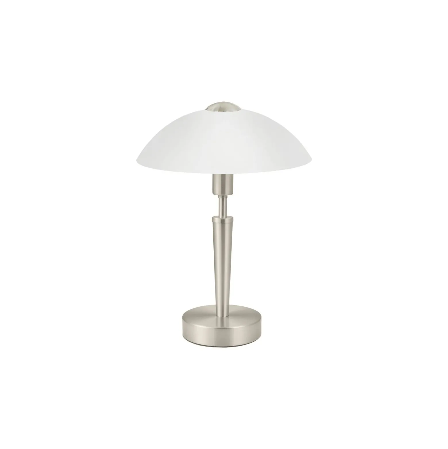 Eglo Bordslampa Solo 1 Stål Satin Nickel | IP20 - Passande för 1x E14