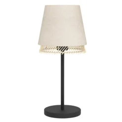 Eglo Bordslampa Tabley Stål Svart | Passande För 1x E27