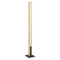 Eglo Connect.Z Smart Golvlampa Anchorena-Z Trä Svart 34W 3960lm - 827-865 Justerbar Vit | Dimbar
