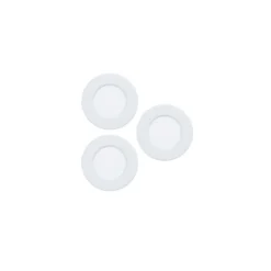 Eglo Connect.Z Smart Infälld Spot Badrumsbelysning Fueva 6-Z Plast Vit 8.4W 1020lm - 827-865 Justerbar Vit + RGB | Dimbar