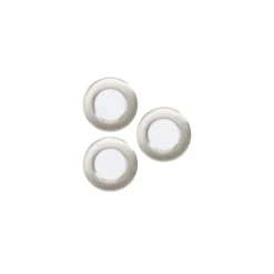 Eglo Connect.Z Smart Infälld Spot Badrumsbelysning Fueva 6-Z Plast Satin Nickel 8.4W 1020lm - 827-865 Justerbar Vit + RGB | Dimbar