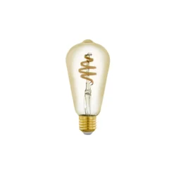 Eglo Connect.Z Smart LED Edison E27 Filament Ambar 4.9W 360lm - 827-865 Justerbar Vit | Dimbar - Ersättare 25W