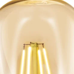 Eglo Connect.Z Smart LED E27 Edison Filament Klar 4W 500lm - 822 Extra Varm Vit | Dimbar - Ersättare 40W