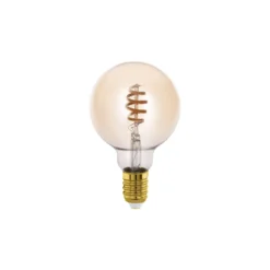 Eglo Connect.Z Smart LED Globe E27 Filament Ambar 4.9W 360lm - 827-865 Justerbar Vit | Dimbar - Ersättare 25W