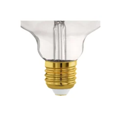 Eglo Connect.Z Smart LED Globe E27 Filament Smokey 4W 150lm - 820 Extra Varm Vit | Dimbar - Ersättare 15W