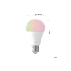 Eglo Connect.Z Smart LED Päron E27 Matt 9W 806lm - 827 Extra Varm Vit | Dimbar - Ersättare 60W
