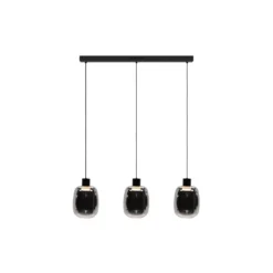 Eglo Connect.Z Smart Pendellampa Molochio-Z Stål Svart 11.1W 1500lm - 827-865 Justerbar Vit + RGB | Dimbar