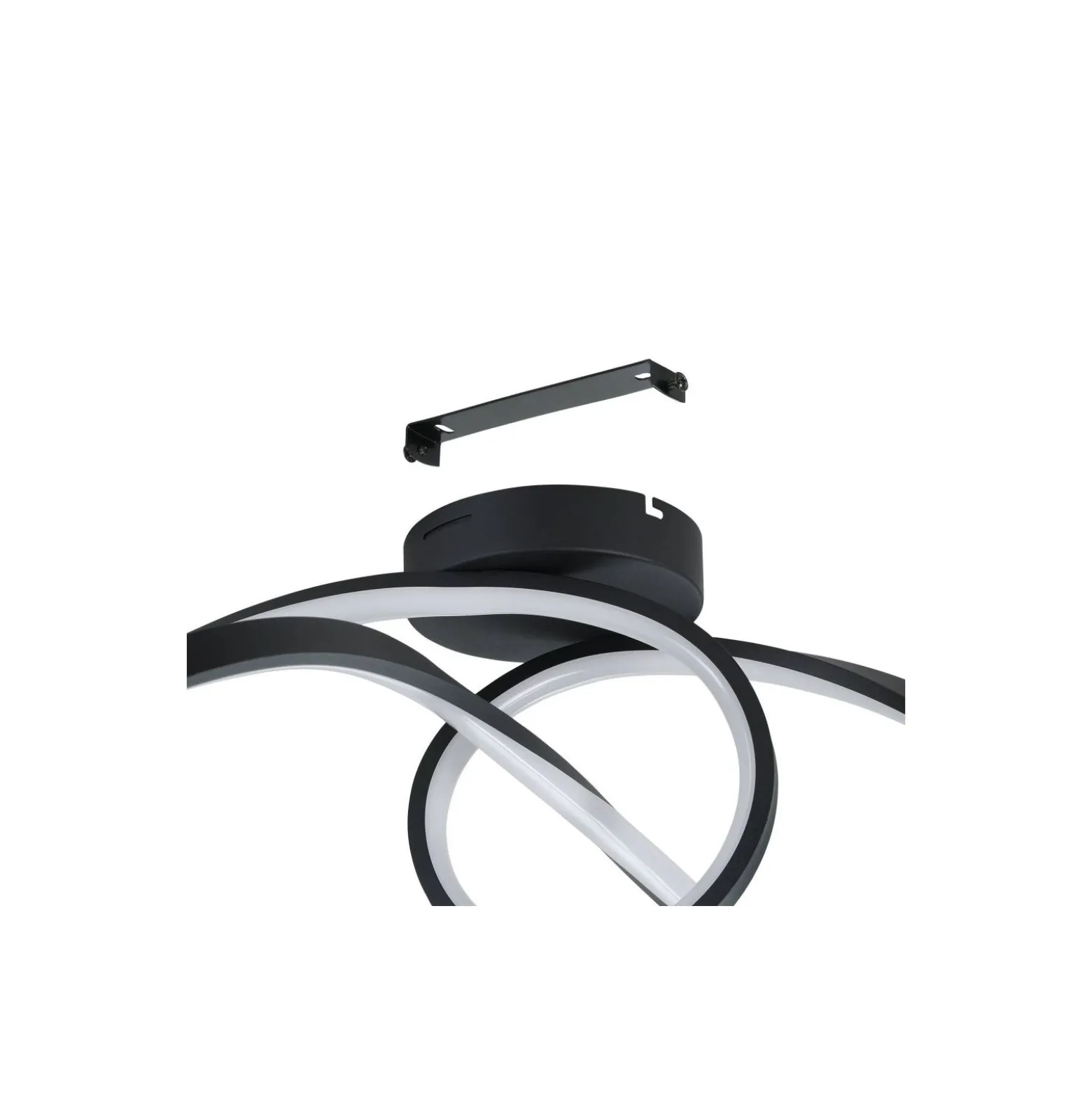 Eglo Connect.Z Smart Taklampa Calarossa-Z Stål Svart 22W 2500lm - 827-865 Justerbar Vit + RGB | Dimbar