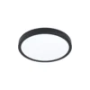 Eglo Connect.Z Smart Taklampa Badrumsbelysning Fueva 6-Z Plast Svart 14.3W 1800lm - 827-865 Justerbar Vit + RGB | Dimbar