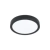 Eglo Connect.Z Smart Taklampa Badrumsbelysning Fueva 6-Z Plast Svart 11.2W 1400lm - 827-865 Justerbar Vit + RGB | Dimbar