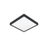Eglo Connect.Z Smart Taklampa Badrumsbelysning Fueva 6-Z Plast Svart 13.5W 2000lm - 827-865 Justerbar Vit + RGB | Dimbar