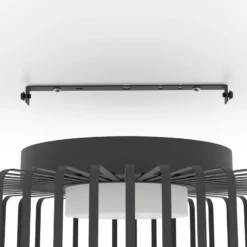 Eglo Connect.Z Smart Taklampa Ginestrone-Z Stål Svart 22W 2450lm - 827-865 Justerbar Vit | 450mm - Dimbar