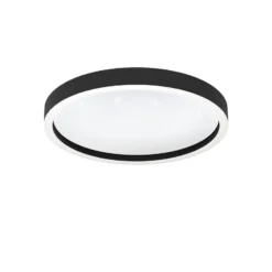Eglo Connect.Z Smart Taklampa Aluminium Svart 17W 2150lm - 827-865 Justerbar Vit + RGB | 420mm - Dimbar