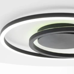 Eglo Connect.Z Smart Taklampa Calagrano-Z Aluminium Svart 20W 2750lm - 827-865 Justerbar Vit | 450mm - Dimbar