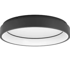 Eglo Connect.Z Smart Taklampa Marghera- Stål Svart 27.5W 3150lm - 827-865 Justerbar Vit | 600mm - Dimbar