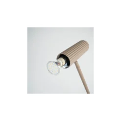 Eglo Golvlampa Caminia Stål Slipad 4.7W 345lm - 830 Varm Vit | IP20 - Inkl. 1x GU10