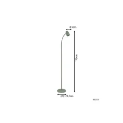 Eglo Golvlampa Carlo Stål Grön | Passande för E14