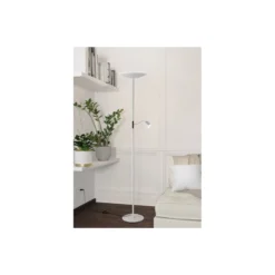 Eglo Golvlampa Conivarino Stål Vit 30.5W 3150lm - 827 Extra Varm Vit | Dimbar