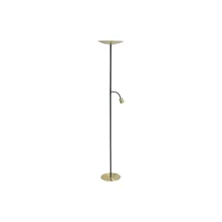 Eglo Golvlampa Conivarino Stål Brushed Mässing, Svart 30.5W 3150lm - 827 Extra Varm Vit | Dimbar