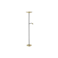 Eglo Golvlampa Conivarino Stål Brushed Mässing, Svart 30.5W 3150lm - 827 Extra Varm Vit | Dimbar