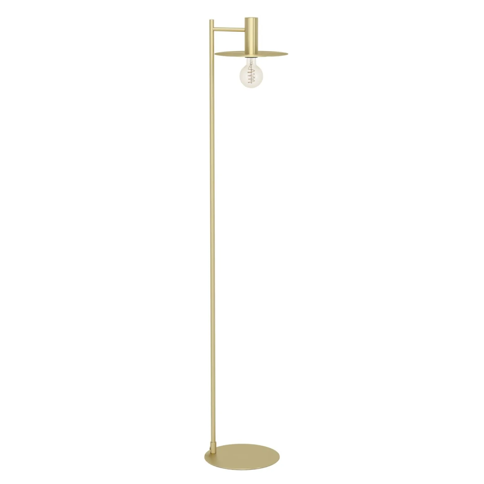 Eglo Golvlampa Escandell Stål Guld | Passande För 1x E27