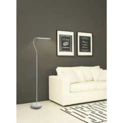 Eglo Golvlampa Laroa Plast Vit 42W 600lm - 840 Kallvit | Dimbar
