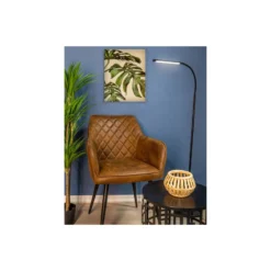 Eglo Golvlampa Laroa Svart 4.2W 600lm - 840 Kallvit | IP20 - Dimbar