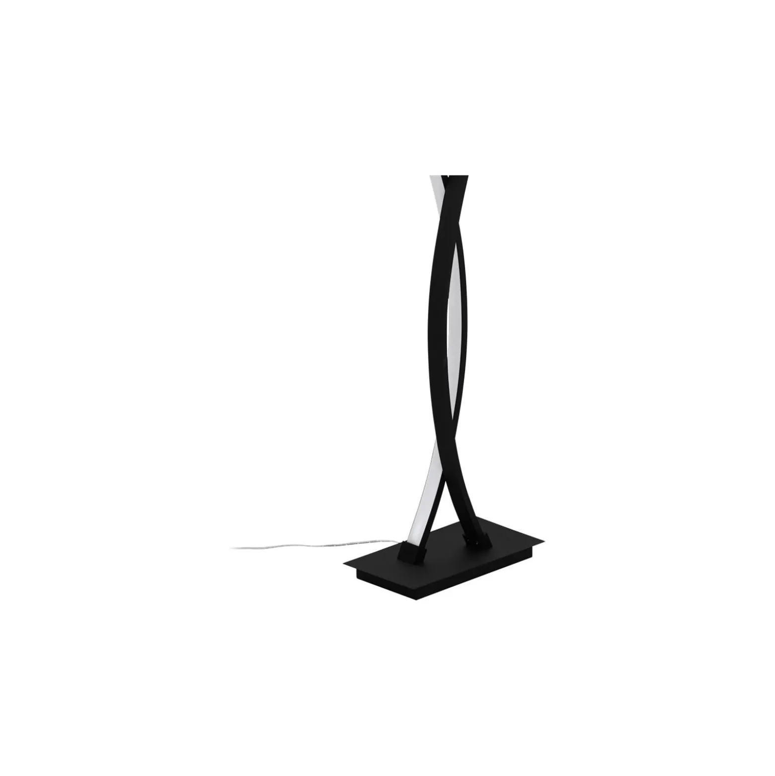 Eglo Golvlampa Lasana 3 Stål Aluminium Svart 17W 2300lm - 830 Varm Vit | IP20