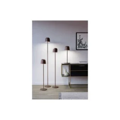 Eglo Golvlampa Mannera-L Aluminium Rostig 4W 440lm - 824-830-840 CCT | IP54 - 3-Stegs Dimbar