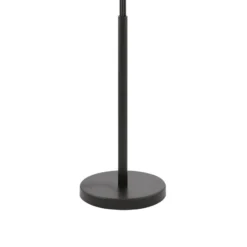 Eglo Golvlampa Maronda Stål Svart Vit | Passande För 3x E14