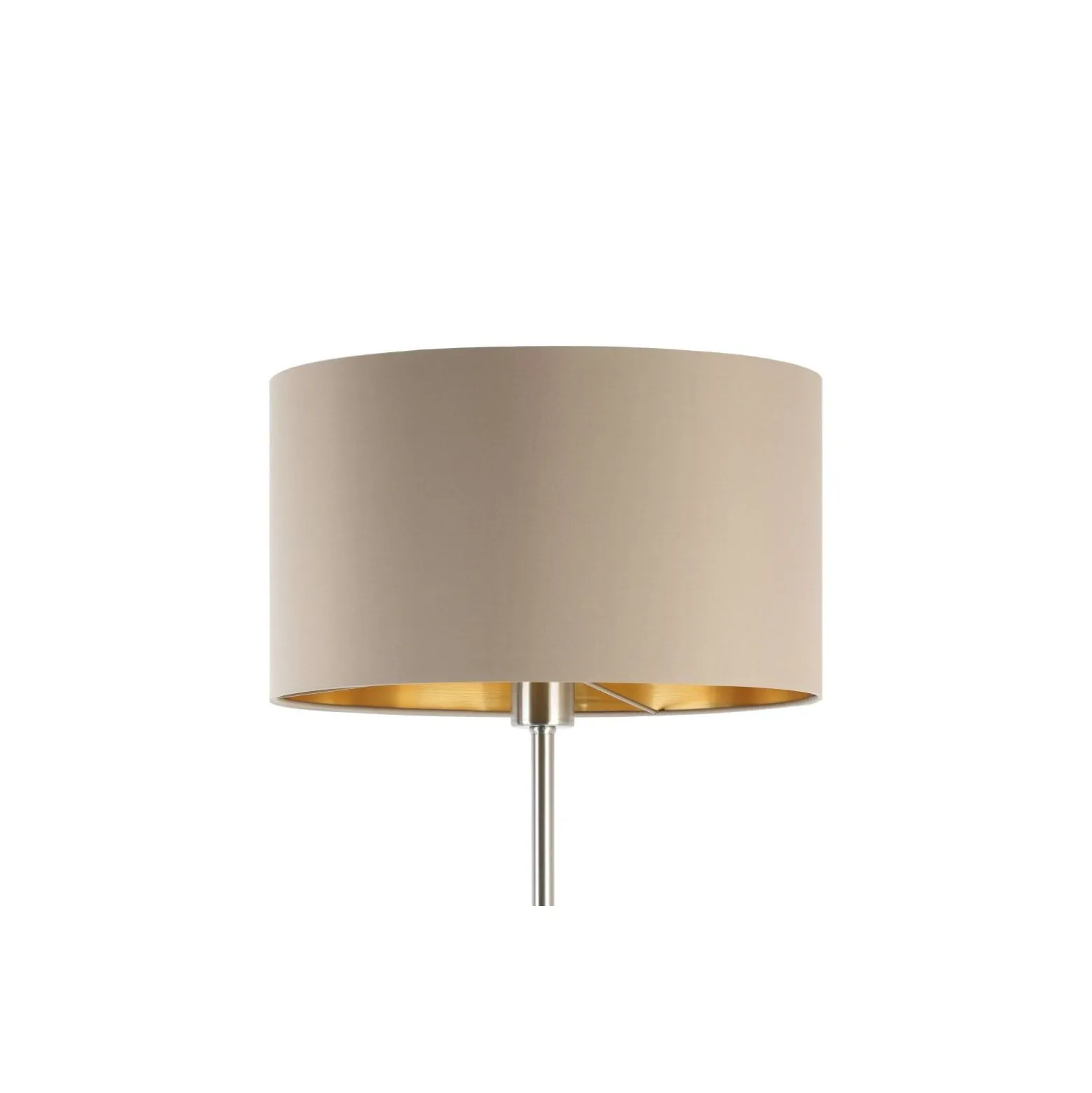 Eglo Golvlampa Maserlo Stål Satin Nickel | Passande för E27