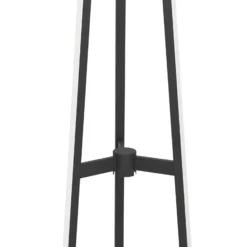 Eglo Golvlampa Mongolanda Aluminium Stål Svart Vit 30W 4300lm - 830 Varm Vit