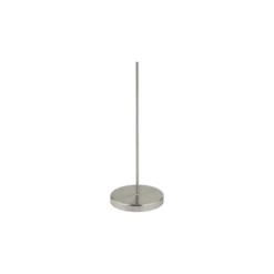Eglo Golvlampa Pasteri Stål Satin Nickel Vit | IP20 - Passande för 1x E27