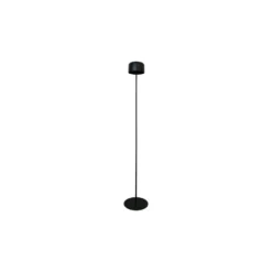 Eglo Golvlampa Roccanova-L Solar Stål Svart 2W 270lm - 830 Varm Vit | IP44 - Touchdimmerbar - USB-C
