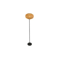 Eglo Golvlampa Sheldon Stål Svart | IP20 - Passande för 1x E27