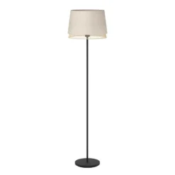 Eglo Golvlampa Tabley Stål Svart | Passande För 1x E27