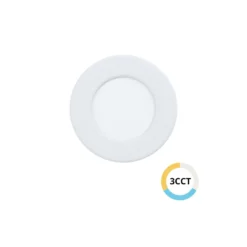 Eglo Infälld Spot Badrumsbelysning Fueva 6 Plast Vit 3.7W 450lm - 827-840-865 CCT