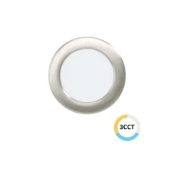 Eglo Infälld Spot Fueva 6 Plast Satin Nickel 6.3W 720lm - 827-840-865 CCT