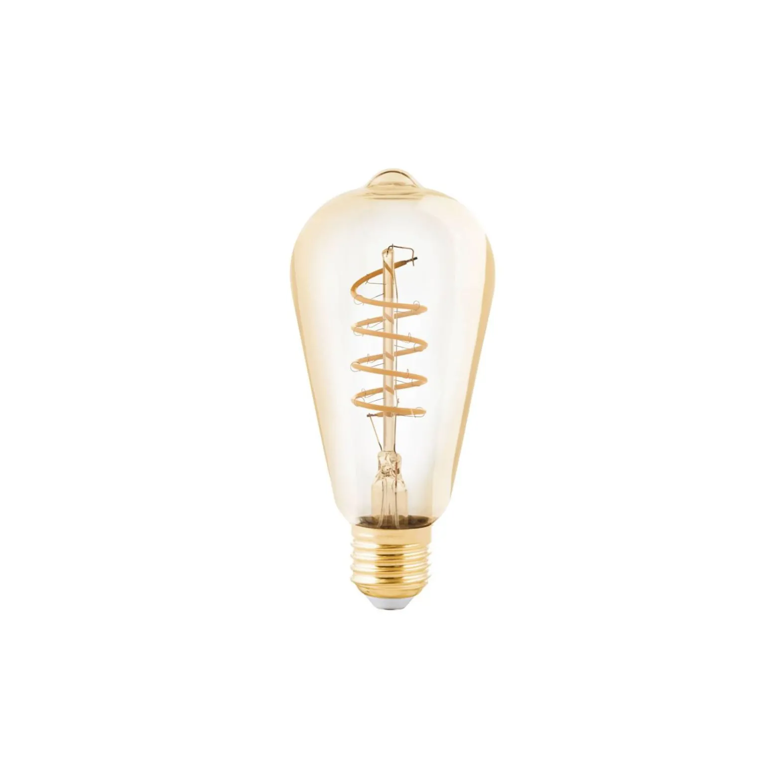 Eglo LED Edison E27 Filament Ambar 4W 245lm - 820 Extra Varm Vit | Dimbar - Ersättare 25W