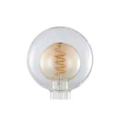 Eglo LED Globe E27 Filament Ambar 4W 200lm - 820 Extra Varm Vit | Dimbar - Ersättare 25W