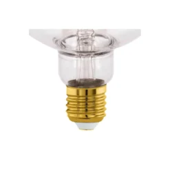 Eglo LED Globe E27 Filament Ambar 4W 200lm - 820 Extra Varm Vit | Dimbar - Ersättare 25W