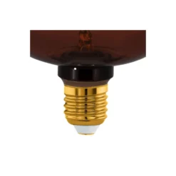 Eglo LED Globe E27 Filament Guld 4W 40lm - 820 Extra Varm Vit | Dimbar - Ersättare 15W