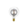 Eglo LED Globe E27 Filament Smokey 2W 80lm - 820 Extra Varm Vit | Dimbar - Ersättare 15W