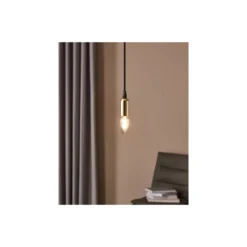 Eglo LED Kronljus E14 Filament Klar 4.5W 470lm - 827 Extra Varm Vit | Dimbar - Ersättare 40W