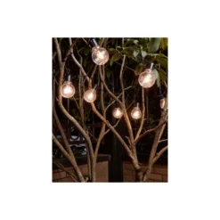 Eglo LED Ljusslinga Partaj Svart 4.5M - 830 Varm Vit | incl. 16 Ljus-källor