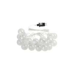 Eglo LED Ljusslinga Partaj Vit 4.5M 830 Varm Vit | incl. 16 Ljus-källor