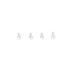 Eglo LED Ljusslinga Partaj Vit 4.5M 830 Varm Vit | incl. 16 Ljus-källor