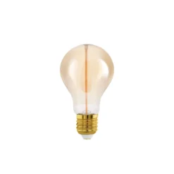 Eglo LED Päron E27 Filament Ambar 2W 100lm - 818 Extra Varm Vit | Dimbar - Ersättare 15W